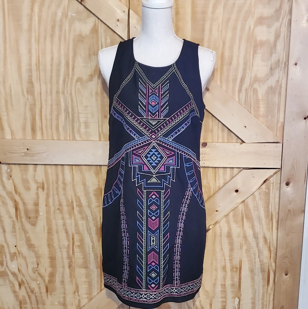 Flying Tomato Embroidered Shift